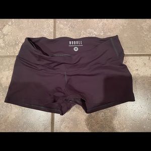 Nobull 2” dark shadow grey shorts